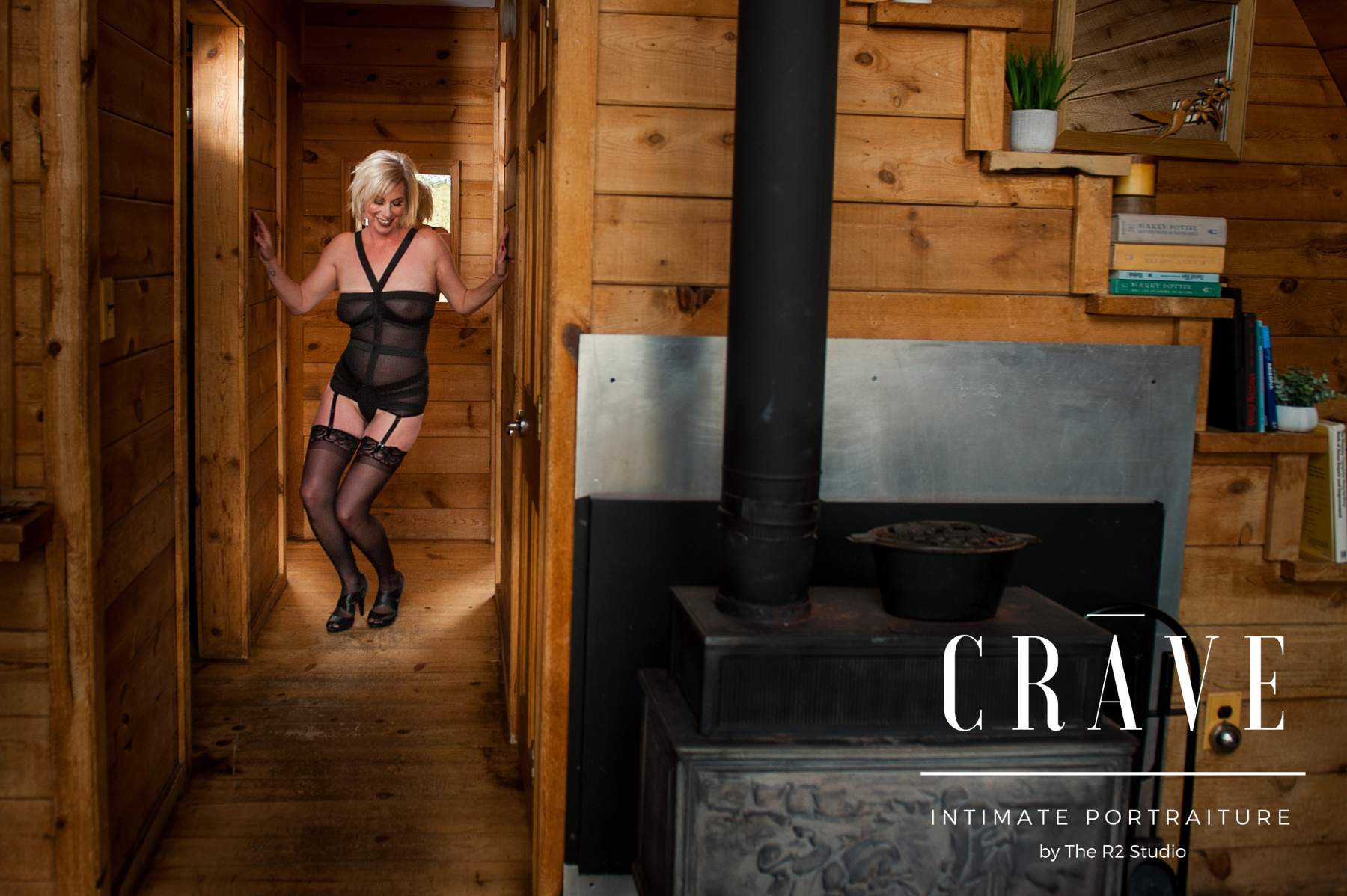 cabin boudoir photos flagstaff